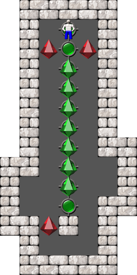 Сокобан Fibonacci Challenge уровень 6